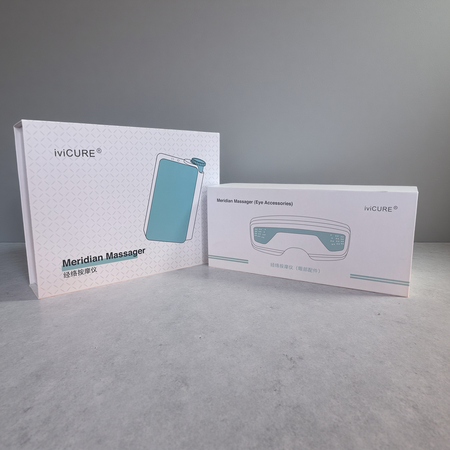 Ivicure® Meridian Eye Massager packaging